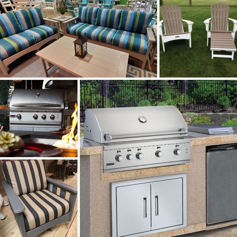 outdoor living - grills, furniture